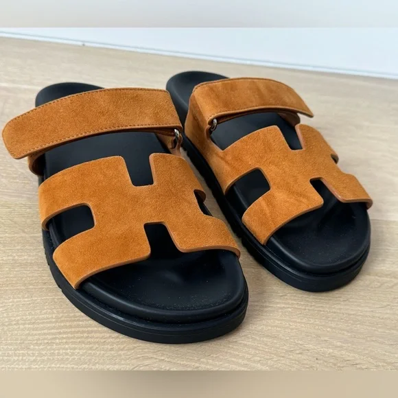 Authentic NIB HERMES Chypre Women’s Sandals Shoes - Size 36 - Picture 2 of 10